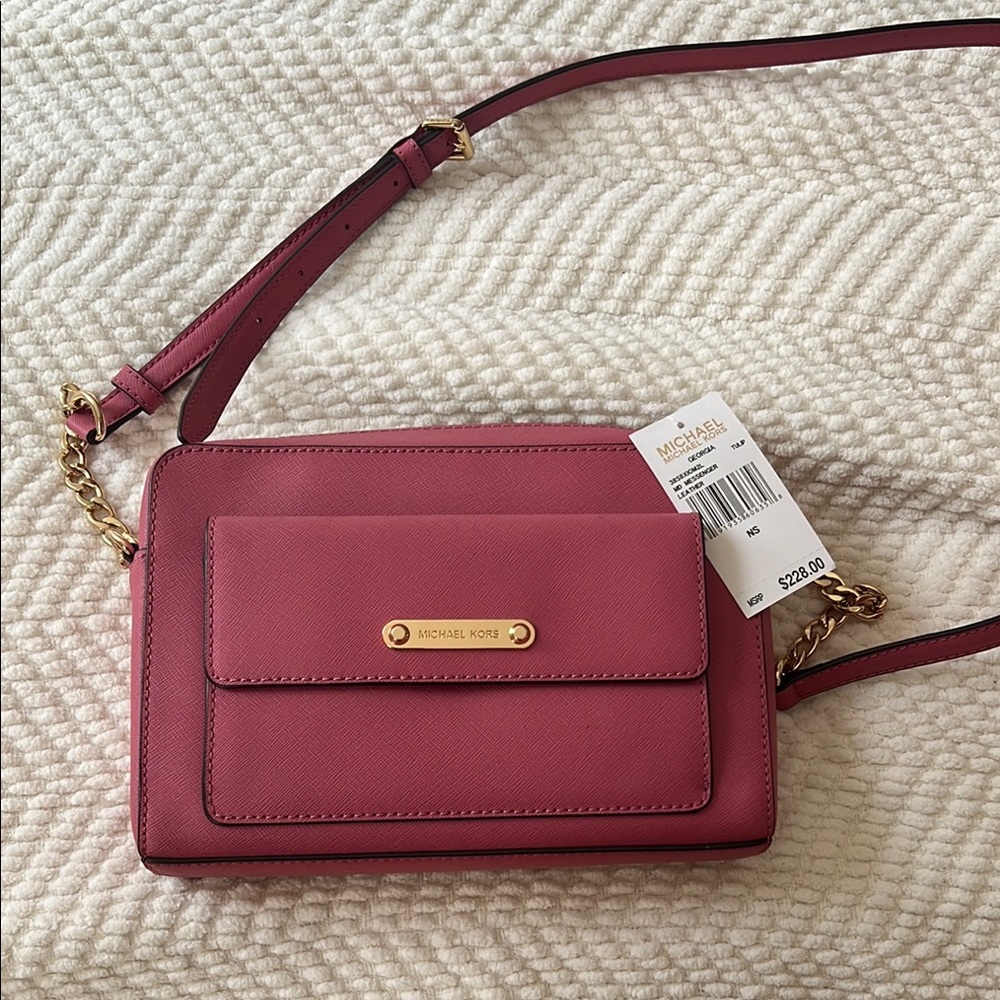 Michael Kors Pink Crossbody Bag